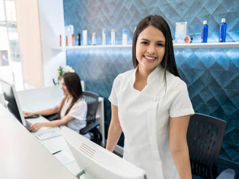 Receptionist centro estetico